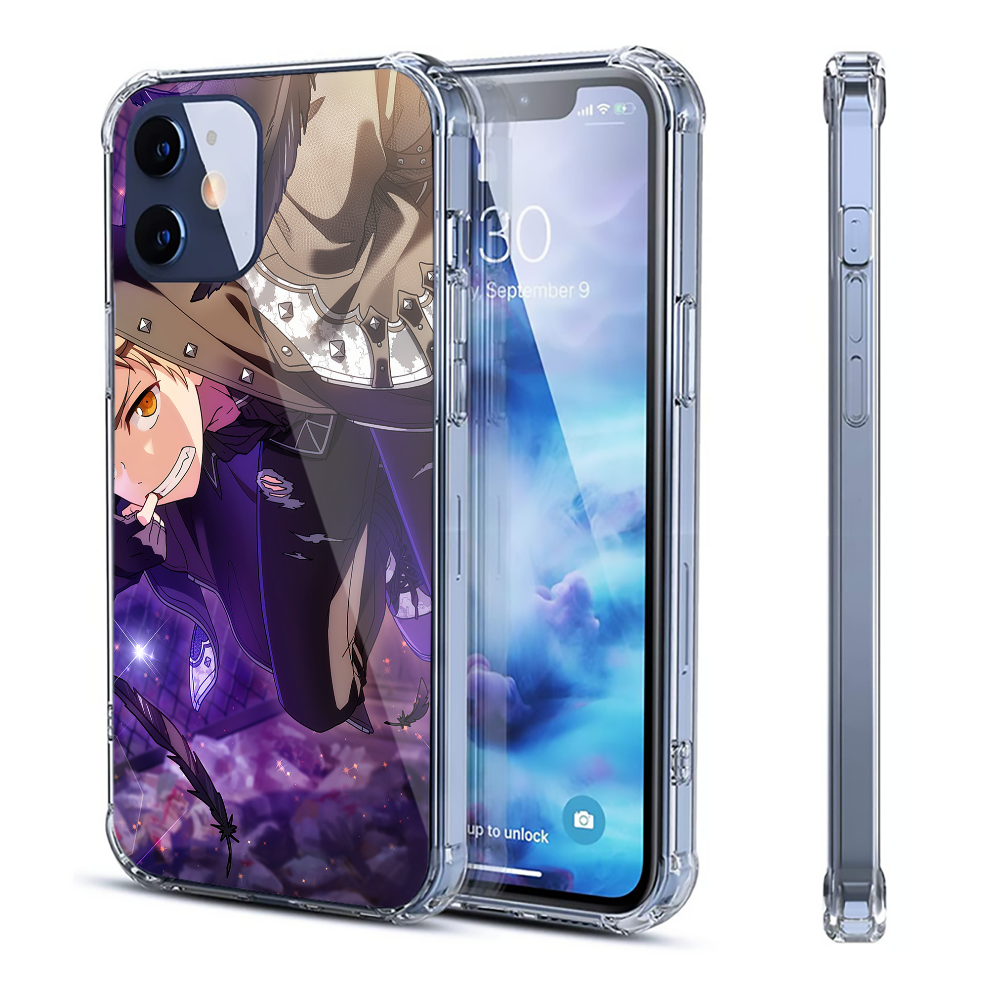 （画像用） あんさんぶるスターズ! Ensemble Stars 【iPhone 12シリーズ対応】透明スマホケース（クリアソフトケース）